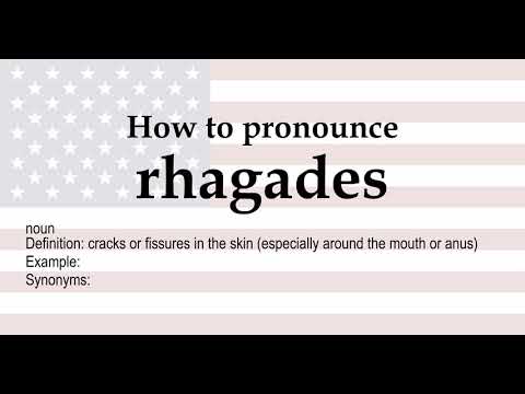 rhagades