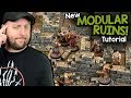 Building Modular Ruins For Dungeons & Dragons, Frostgrave, or Other Wargames!
