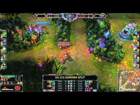 Ninjas in Pyjamas (NiP) vs Gambit Gaming (GMB) || Dreamhack EU LCS Summer 2013 W1D2 || Full Game HD