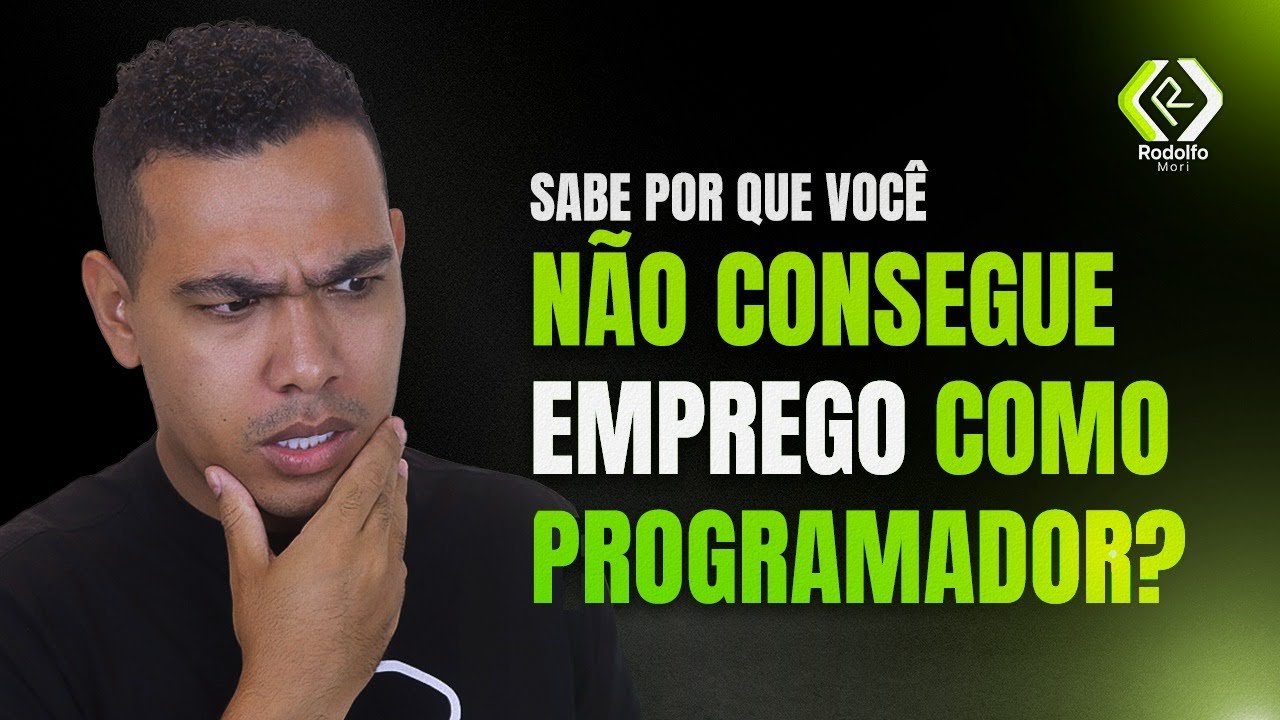 🔴SABE POR QUE VOCÊ NÃO CONSEGUE EMPREGO COMO PROGRAMADOR?