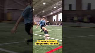 U11 soccer indoor tournament highlights from a twin mom