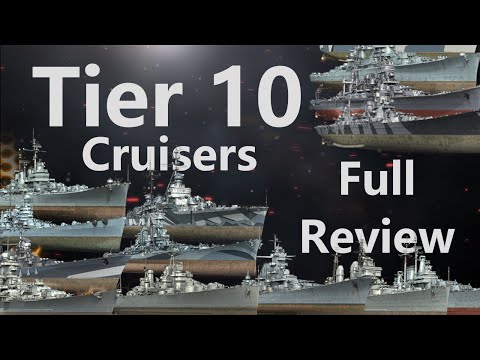 Tier 10 Cruiser Full Review World of Warships Blitz