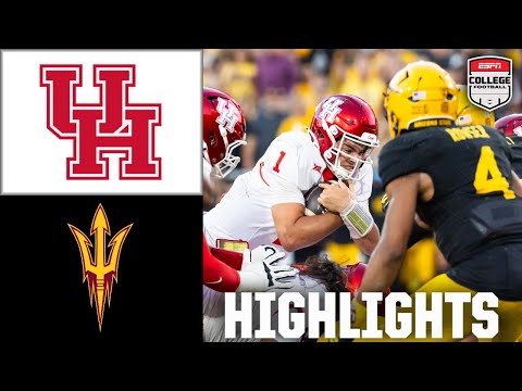 Houston Cougars vs. Arizona State Sun Devils | Full Game Highlights | ESPN College Football