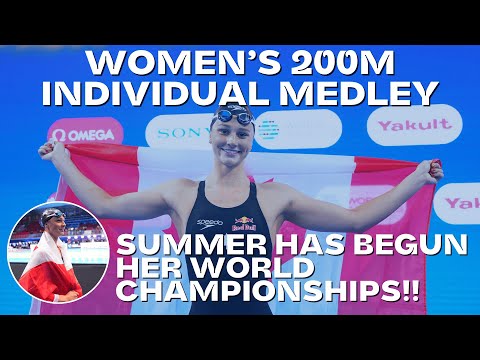 Summer McIntosh Dominates! Epic 200m IM Final Performance Highlights