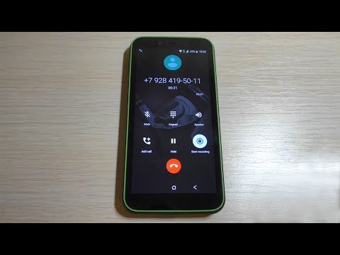 Blackview bv5500 incoming call