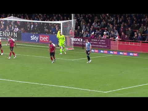Cheltenham Town 2-2 Sheffield Wed. League One 2021/22
