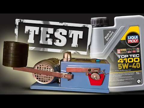Liqui Moly Top Tec 4100 5W40 Motor oil test Piotr Tester