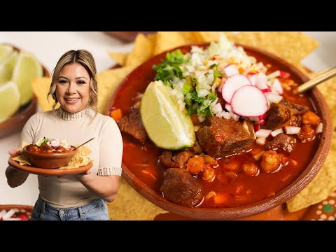 How to make a INSTANT POZOLE ROJO so flavorful and so easy! 