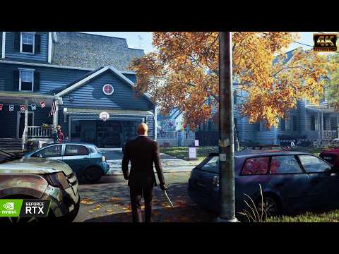 HITMAN™ 3 - Whittleton Creek, Vermont, USA | Cinematic Run [4K 60FPS]