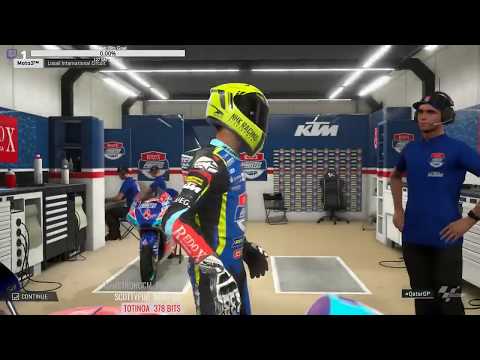 MotoGP 19 Career Mode Gameplay Moto 3 Grand Prix  Qatar, Doha, Losail International Circuit