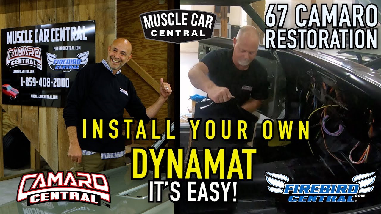 1967 Camaro Dynamat Installation and Update!