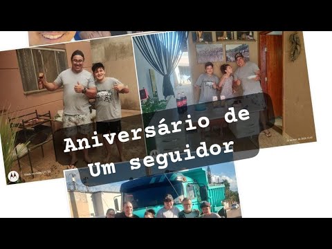 Fui convidado para um aniversário de um seguidor em Bonfinópolis Goiás e fui de caminhão.