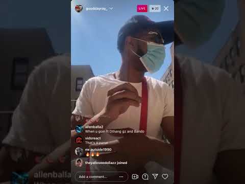 Gooddayray live waiting for kayflock to spin#kayflock #dthang #viral