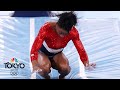 Simone Biles stumbles on vault before pulling out of team final | Tokyo Live | NBC Sports