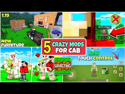 Top 5 Crazy Mods For Crafting And Building | Crafting And Building Mods | Annie X Gamer