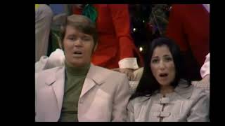 Cher and Glen Campbell - Silent Night Christmas (12/21/1969)4K
