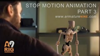 A9 Lectures - Stop Motion - Part 3 - Backgrounds, shadows & foregrounds.