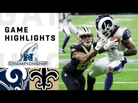 Rams vs. Saints NFC Championship Highlights | NFL 2018 Playoffs