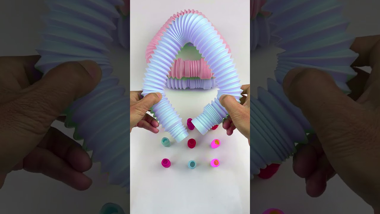 🤖 ASMR Estilo Robot con Pop Tube | Sonidos Satisfactorios y Relajantes 🎧 #asmrsound