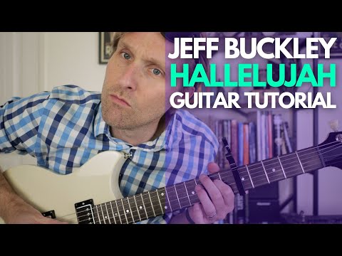 Hallelujah by Jeff Buckley Guitar Tutorial - Guitar Lessons with Stuart!