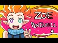 ZOE PENTAKILL League Of Legends Animated