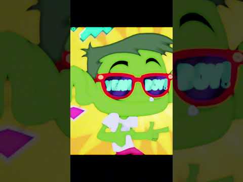 Beast boy: catchin villains #teentitans #teentitansgo #beastboy #raven