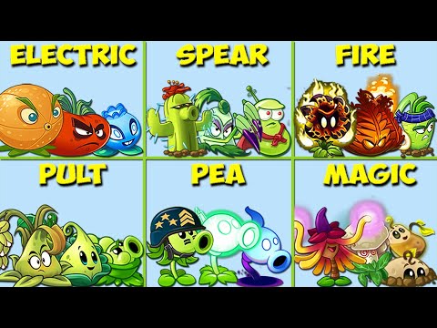 Random 6 Best Team Plants Battlez - Who Will Win? - PvZ 2 Team Plant VS Team Plant