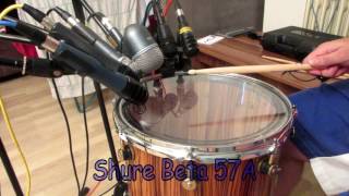 Video thumbnail for flor tom mic: Audio-Technica mb 2K,Sennheiser e845, Shure Beta 58A, Beta 52, Superlux PRA-228,218A by OMP MUSIC PAGE