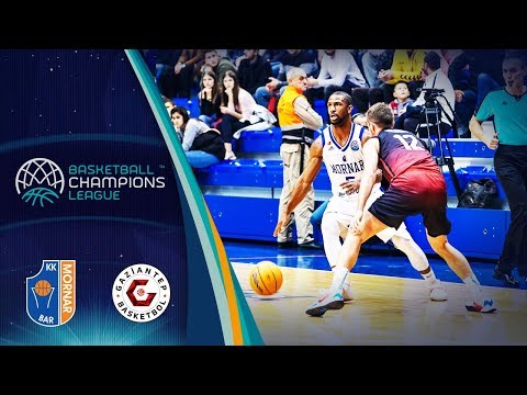 Mornar Bar v Gaziantep - Full Game - Basketball Champions League 2019-20