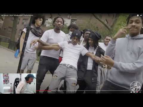Mykal Reacts to Jay Hound - 150 K (WhoRunItNYC Performance)
