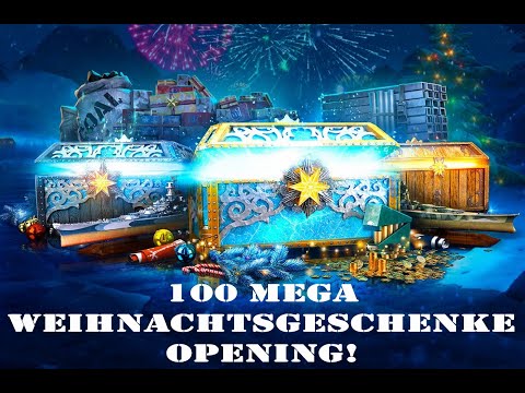 100 Mega Weihnachtscontainer Opening!
