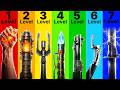 7 Levels of The Lightsabers Explained DEFAULT Thumbnail