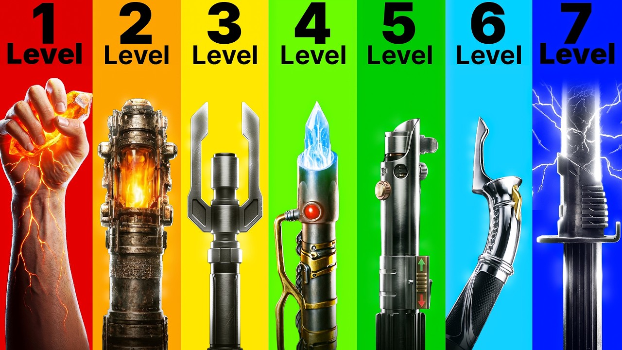 7 Levels of The Lightsabers Explained