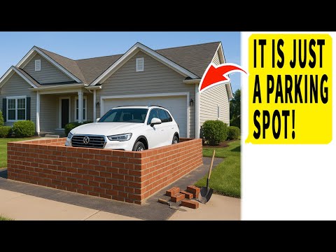 Karen Parked in My Driveway—So I Bricked It Shut & Left for a Vacation!