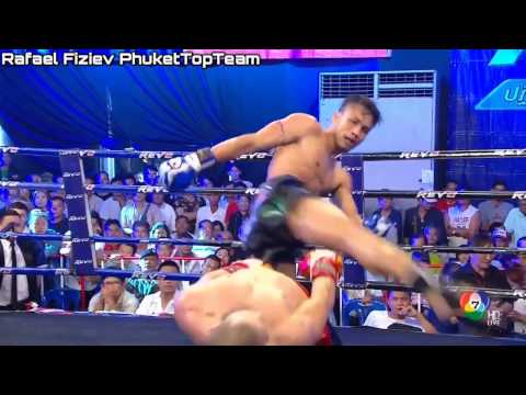 Amazing Matrix Muay Thai Lean Back from Rafael Fiziev PhuketTopTeam