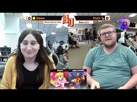 Buster Out #38 - Dawn (Peach, Palutena) VS Pork (Banjo & Kazooie) - Winners Quarter-Final