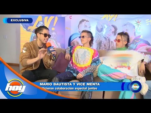 Mario Bautista y Vice Menta presentan su nuevo sencillo | Hoy