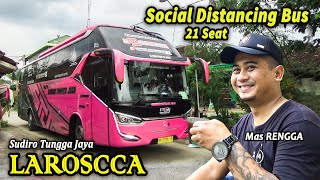 Download lagu Sudiro Tungga Jaya Social Distancing Bus Edition STJ LAROSCCA Super Executive 21 Seat mp3
