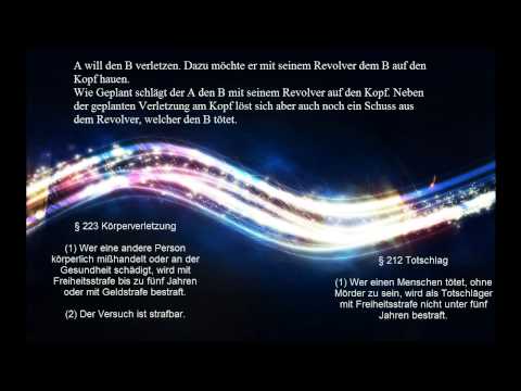 Tathanldung / Taterfolg - Strafrecht - Jura zum Hören