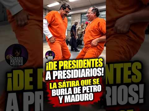 😂 ¡DE PRESIDENTES A PRESIDIARIOS! LA SÁTIRA QUE SE BURLA DE PETRO Y MADURO
