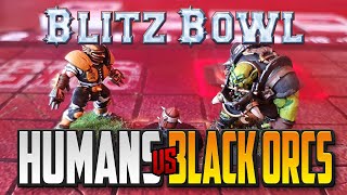Blitz Bowl Season 2 - Humans vs Black Orcs - 1st League, Group A, Game 2