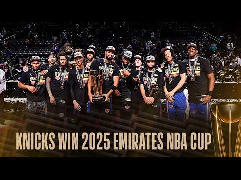 Spurs vs Knicks | Emirates NBA Cup Final | Full Game Highlights | Dec 17, 2025