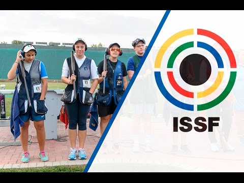 Finals Trap Women Junior - 2015 ISSF Shotgun World Championship in Lonato (ITA)