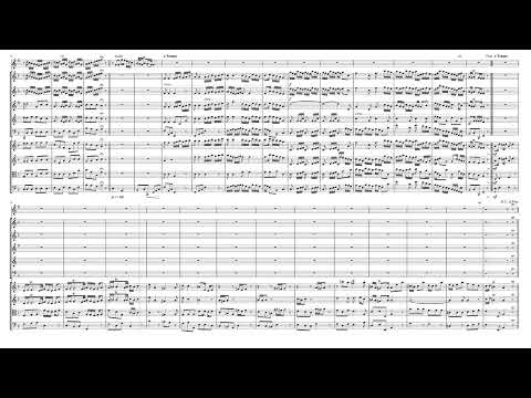 Aria: "Qual Leon" from "Arianna in Creta" (HWV 32 Act II No. 4) for Winds & Strings