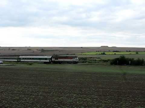 749.107 a spěšný vlak 1713