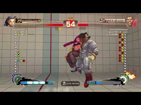 Aensland03(rose) vs divinemarkpizza(balrog) SSF4 AE 2012
