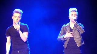 &#39;Silent Raindrops&#39; &amp; Banter - Jedward - Olympia Theatre 24/10/14