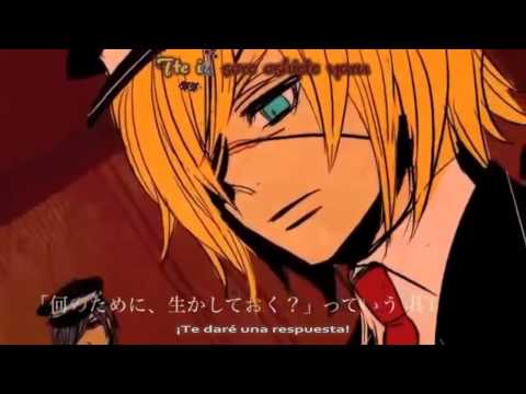[Kagamine Rin & Len Append]  Karakuri 卍 Burst  [Sub Español]