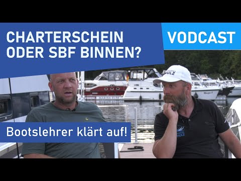 Charter license vs. SBF Inland (sports boat license): Boat instructor explains. | Advantages | Di...