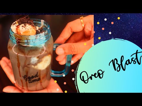 Oreo Blast|Oreo Milkshake Recipe|Home Restaurant